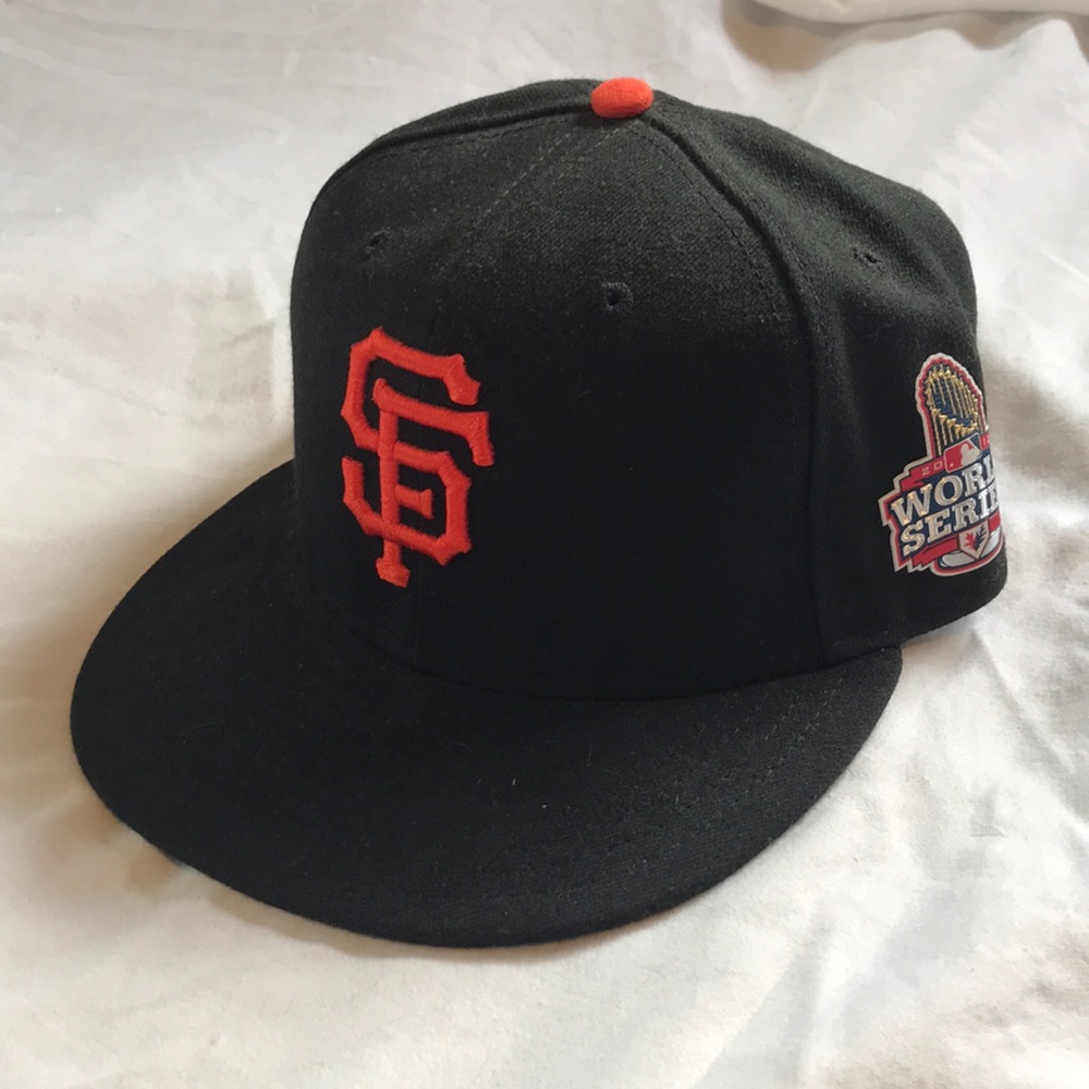 7 1/4 Giants 2012 World Series On Field Cap